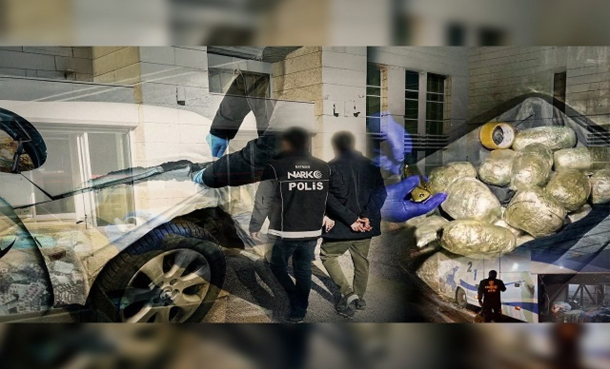 73 İlde Narkotik Operasyonu