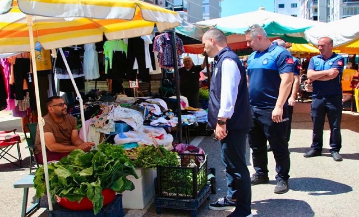 Aksu Pazar Yeri'nde Kapsamlı Denetim
