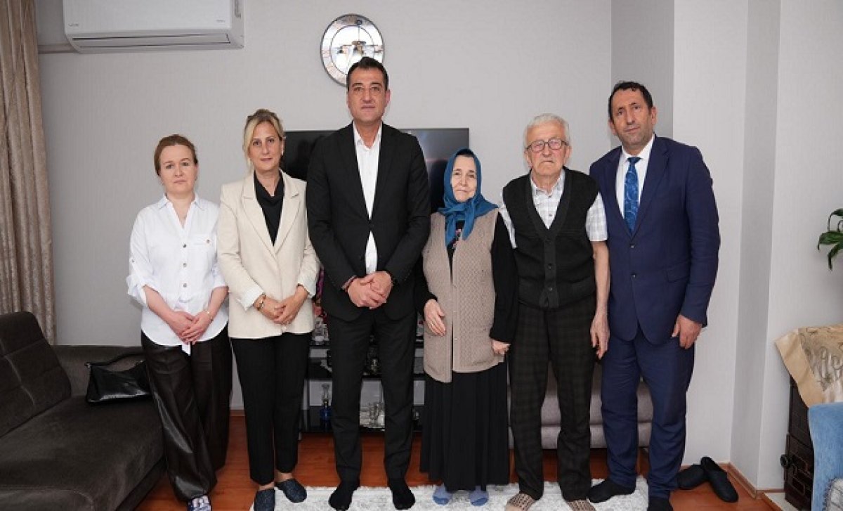 BAŞKAN KÖSE’DEN ŞEHİT AİLESİNE ANLAMLI ZİYARET