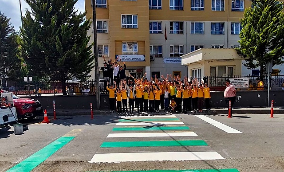 Giresun Belediyesi Yaya Güvenliği İçin Sahada