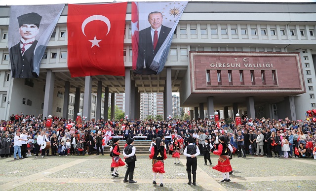 Giresun’da Coşkuyla Kutlandı