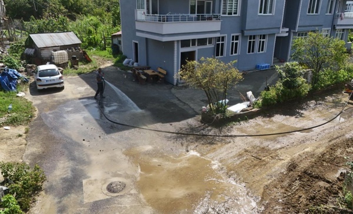 Giresun’da Taşkının İzleri Ortadan Kaldırılıyor