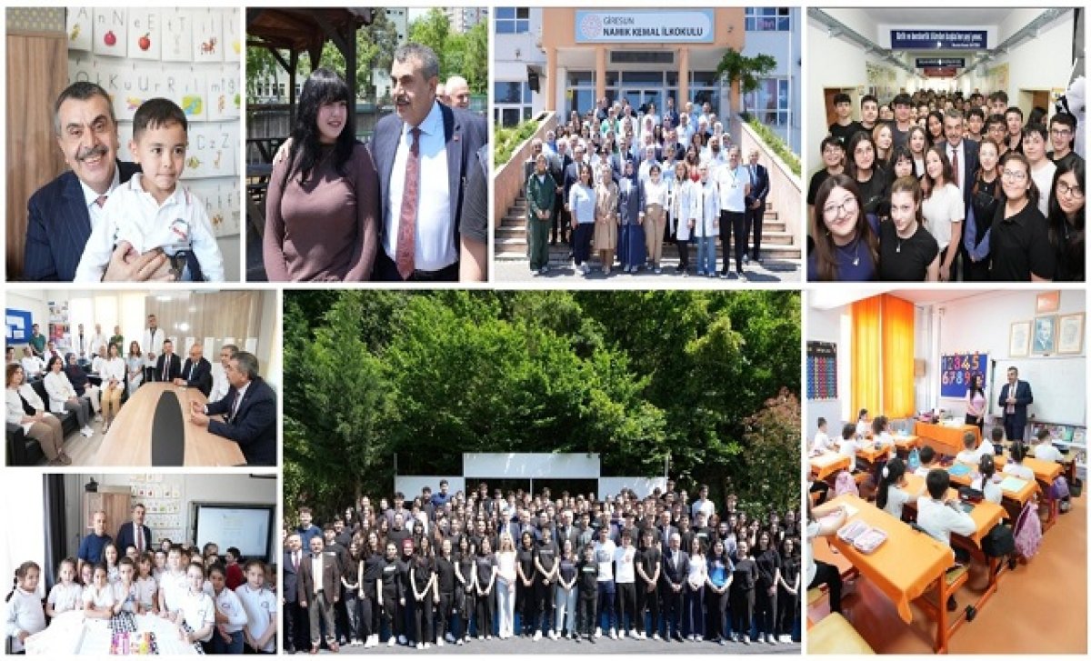 Millî Eğitim Bakanı Yusuf Tekin Giresun'da