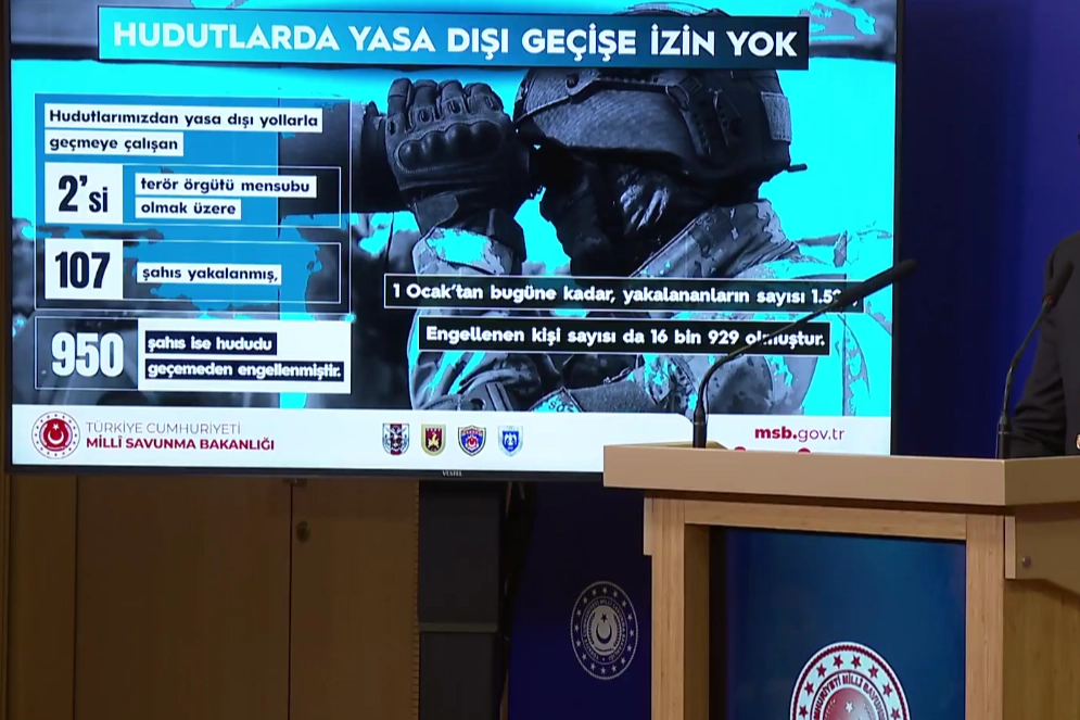 Sınır Güvenliği ve Terörle Mücadelede Kararlılık Sürüyor