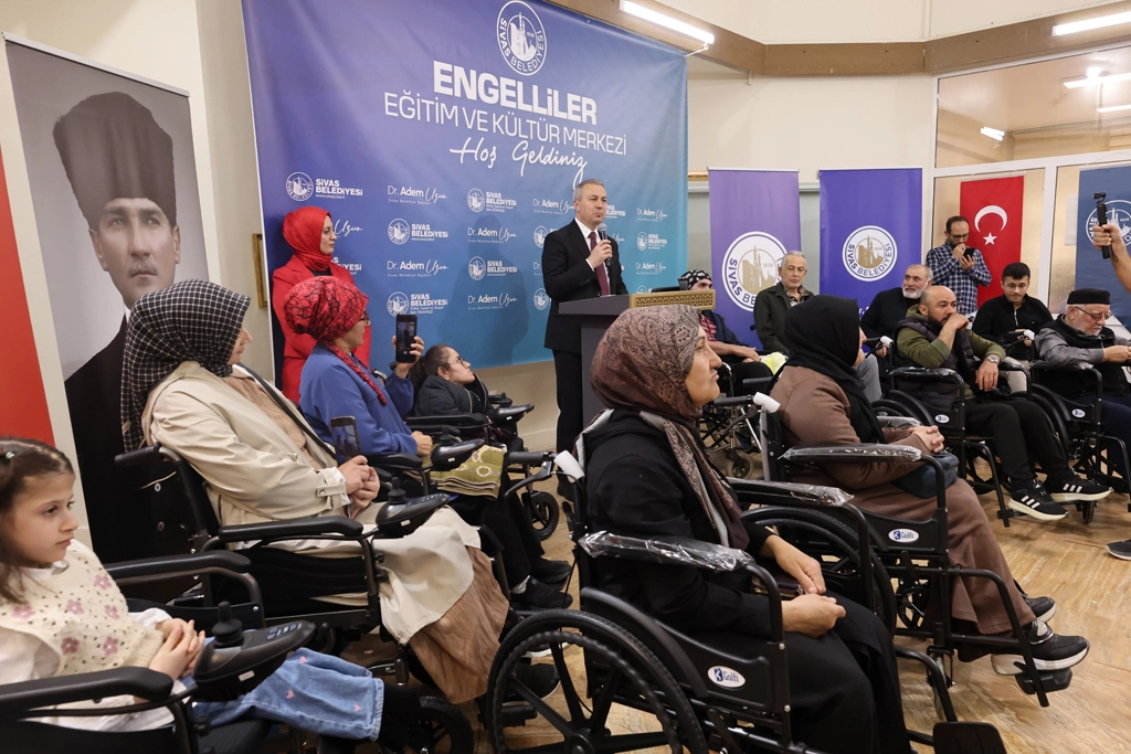 Sivas’ta Engellilere Engelsiz Hizmet Aracı
