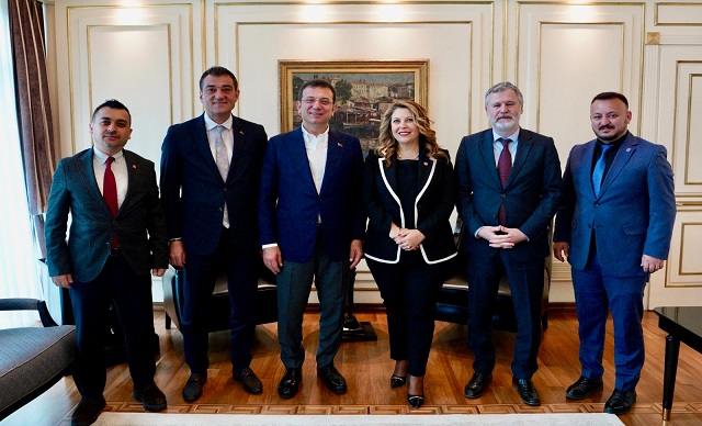 BAŞKAN KÖSE İMAMOĞLU’NU ZİYARET ETTİ