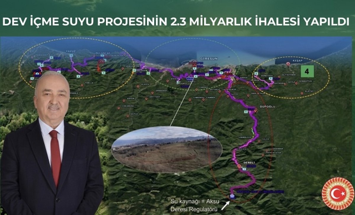 Dev Projenin 1.Etap İhalesi Yapıldı