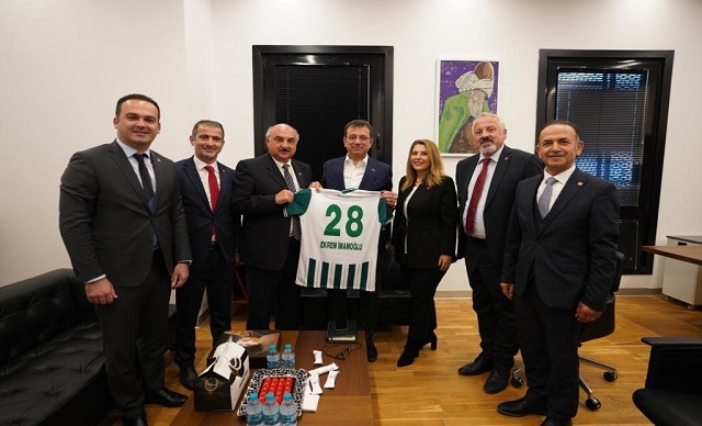 Ekrem İmamoğlu'na Ziyaret