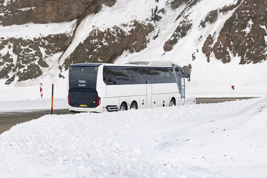 Elektrikli Lion’s Coach E Zorlu Kış Testlerini Geçti