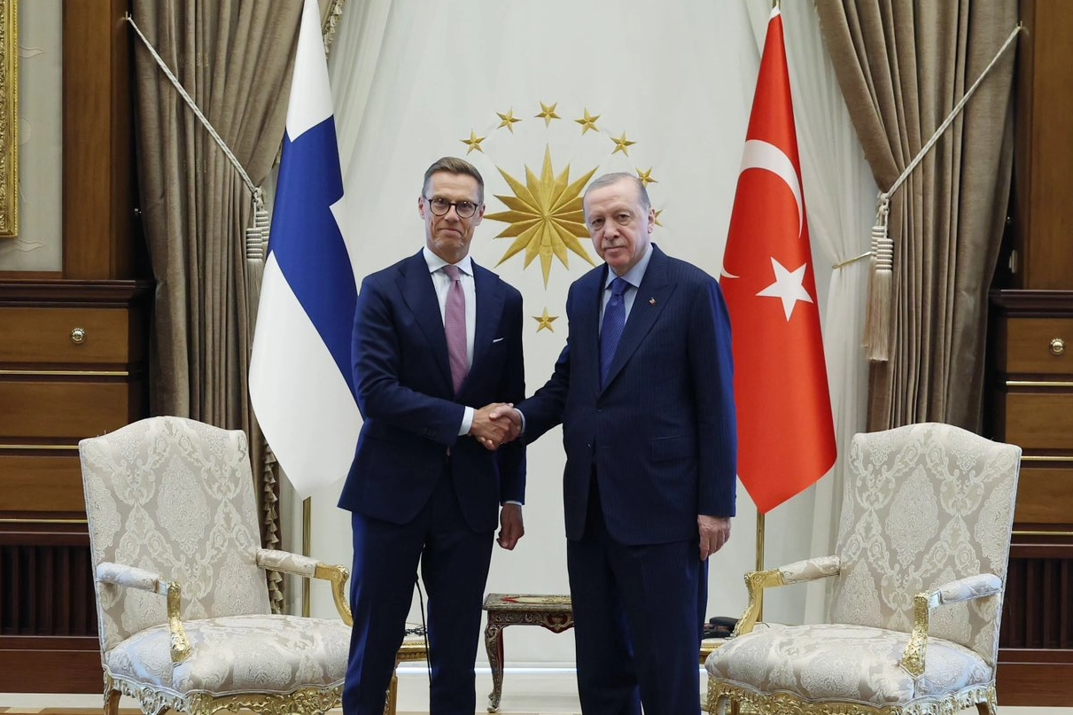 Erdoğan, NATO Zirvesi Kapsamında Finlandiya Cumhurbaşkanı Stubb ile Görüştü