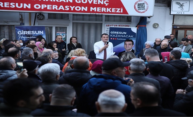 GİRESUN HALKININ UMUDU OLDUK