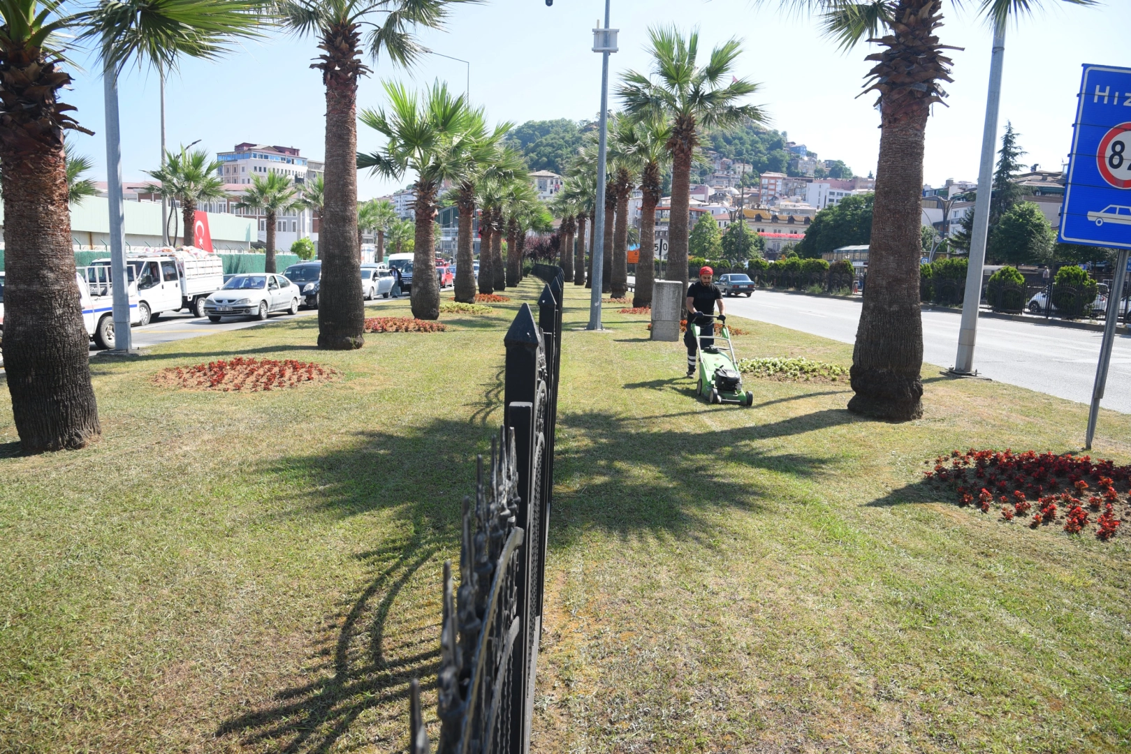 Giresun’da Park ve Bahçeler Daha Bakımlı Hale Getiriliyor