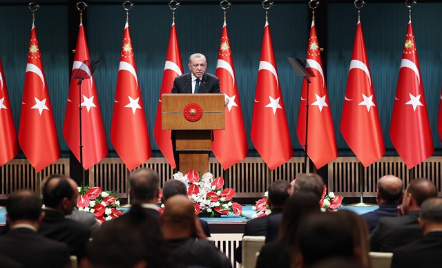 GÜÇLENEN BİR TÜRKİYE İÇİN ÇALIŞIYORUZ