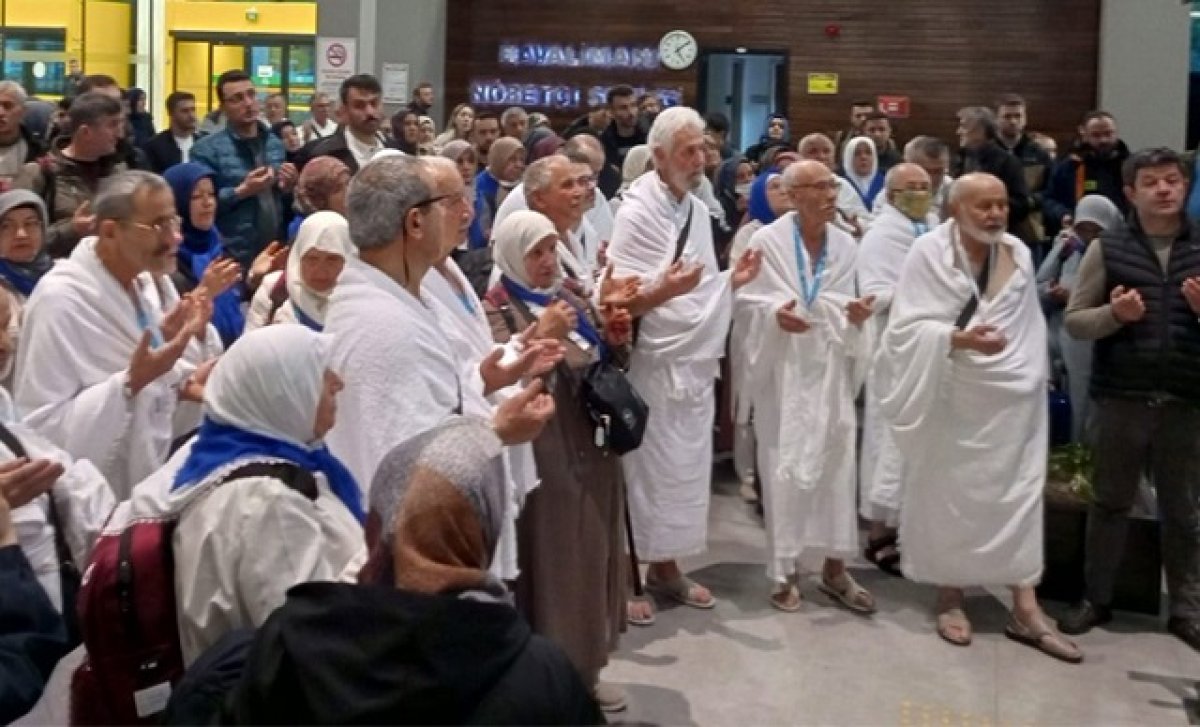 Giresun Hacı adaylarının Kutlu Seferi