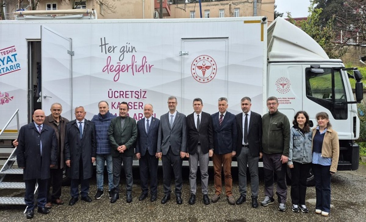 Giresun'a Gezici Kanser Tarama Aracı