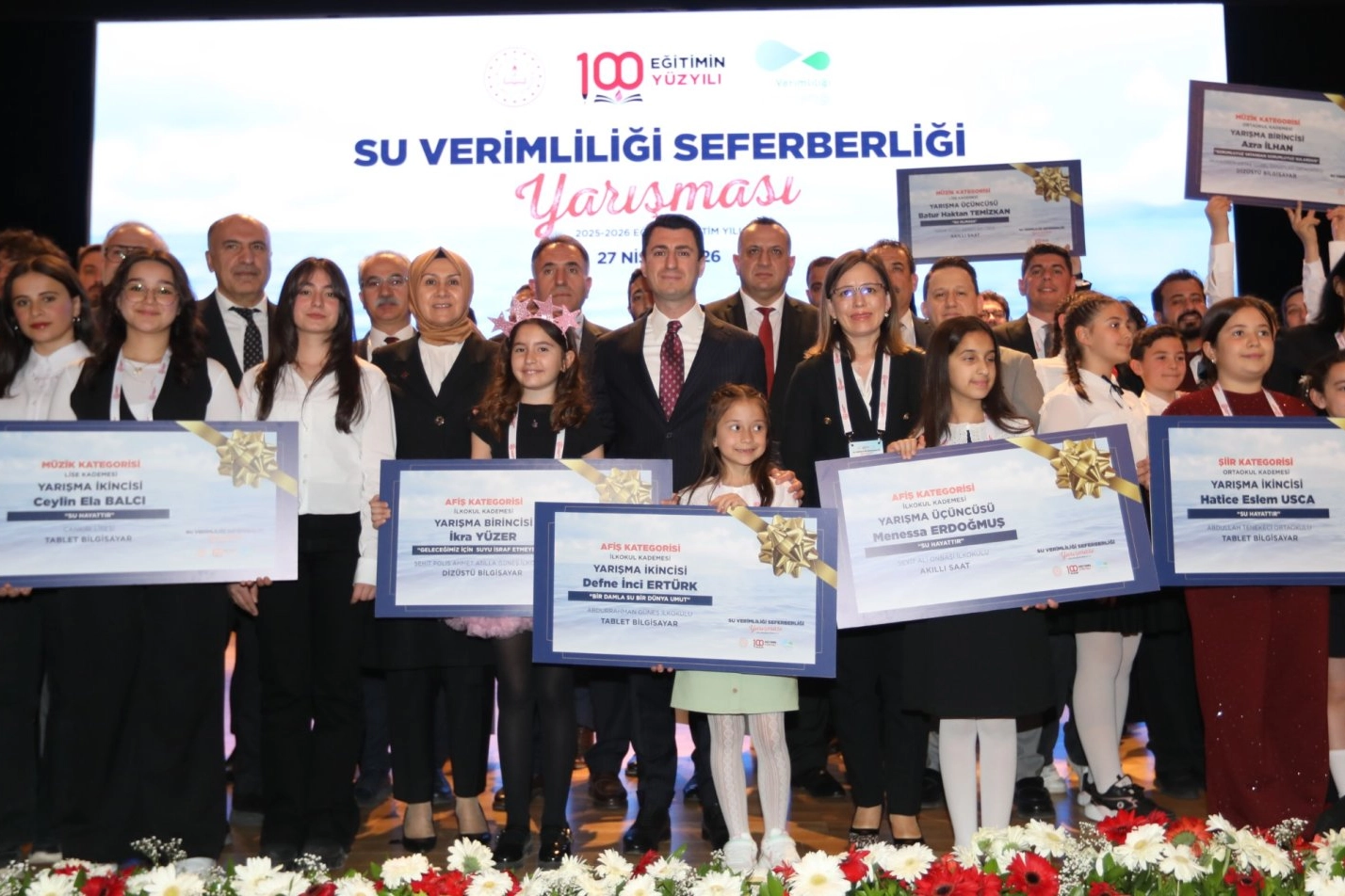 MEB Su Verimliliği Yarışmasının Ödülleri Sahiplerini Buldu