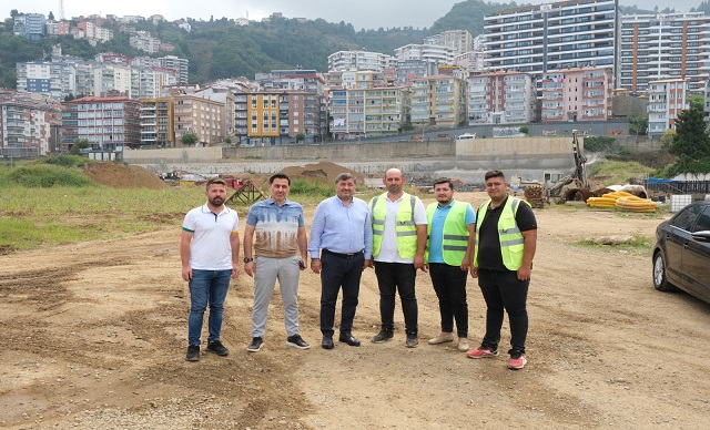 MİLLET BAHÇESİ İNŞAATINDA ÇALIŞMALAR DEVAM EDİYOR