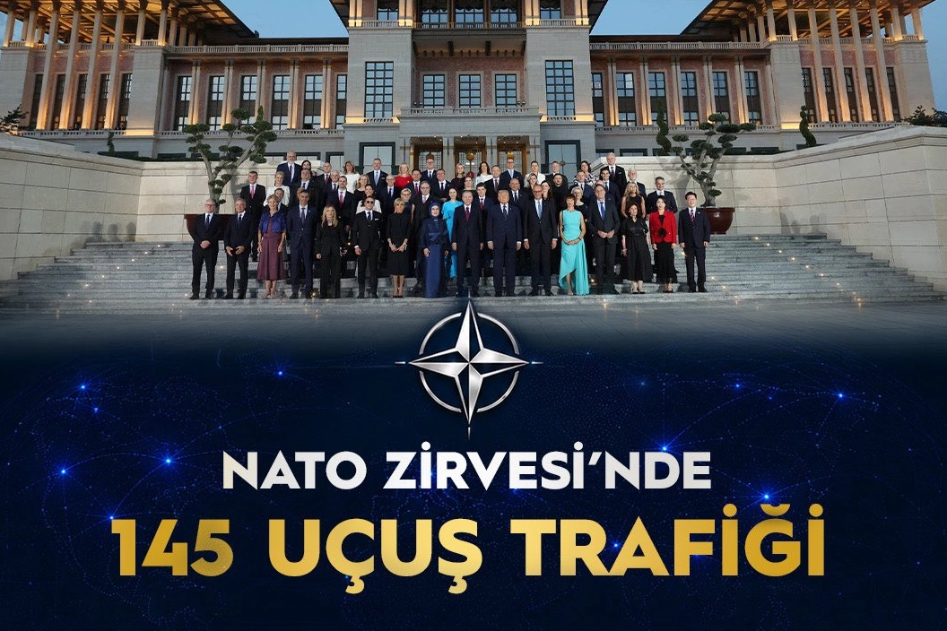 NATO Zirvesi’nde Hava Trafiği Sorunsuz Yönetildi