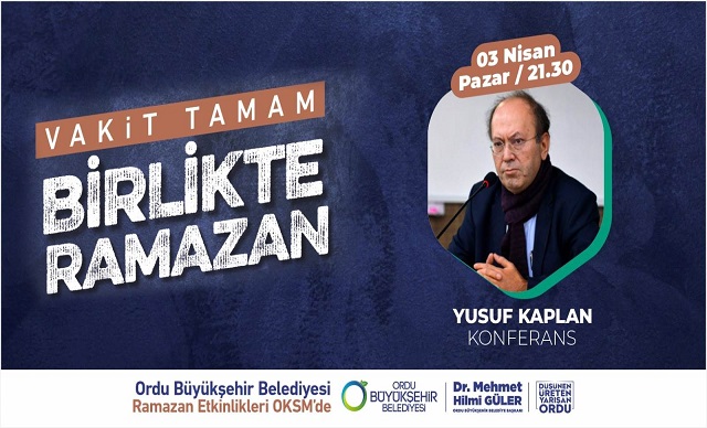 RAMAZAN ETKİNLİKLERİ BAŞLIYOR