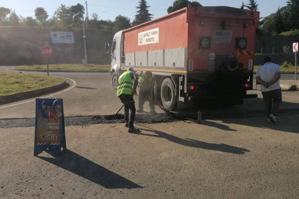 Trabzon’da Altyapı Sonrası Hızlı Yol Onarımı