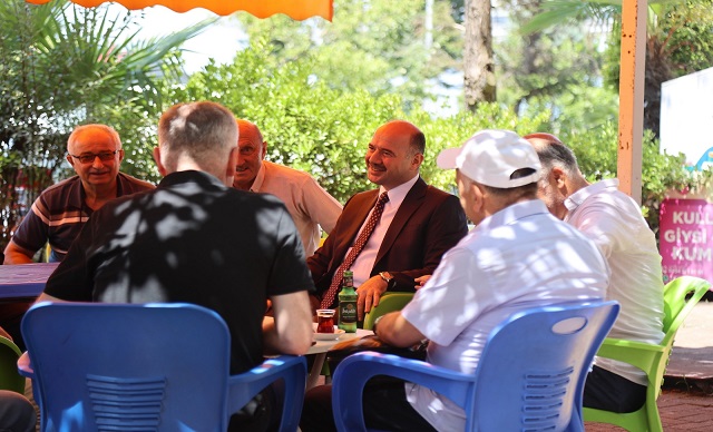 Vali Serdengeçti'den Eynesil'e Ziyaret