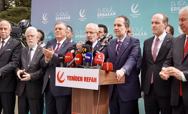 Yeniden Refah Partisi Cumhur İttifakı'na katıldı